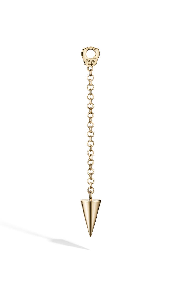 MARIA TASH Spike Pendulum Charm, Main, color, 14K Yellow Gold