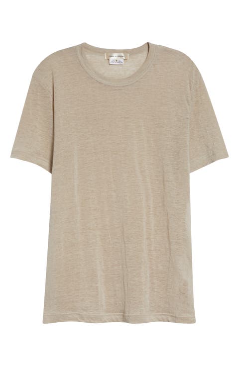 Thin Linen Jersey T-Shirt