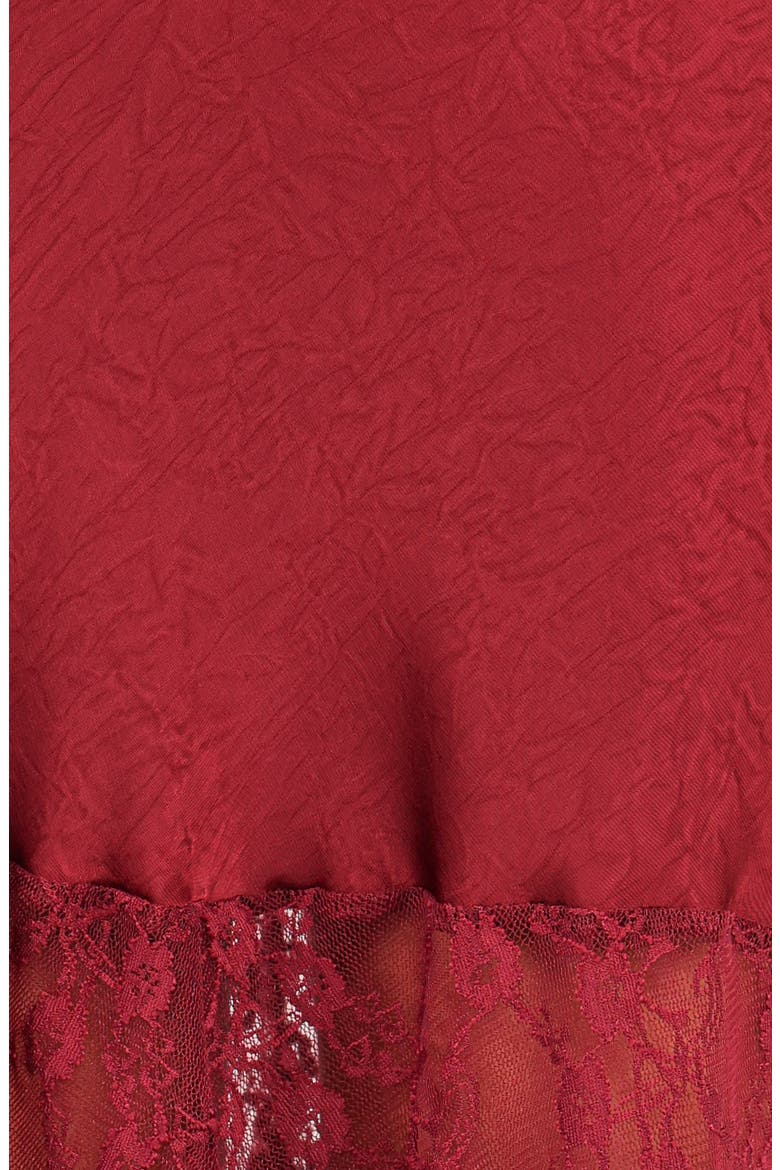 Elowyn A-Line Dress, Alternate, color, CHERRY