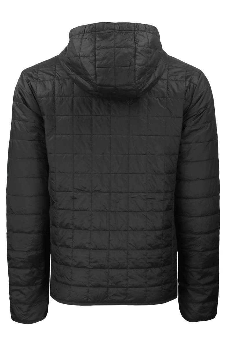 Cutter & Buck Rainier PrimaLoft<sup>®</sup> Hooded Jacket, Alternate, color, Black
