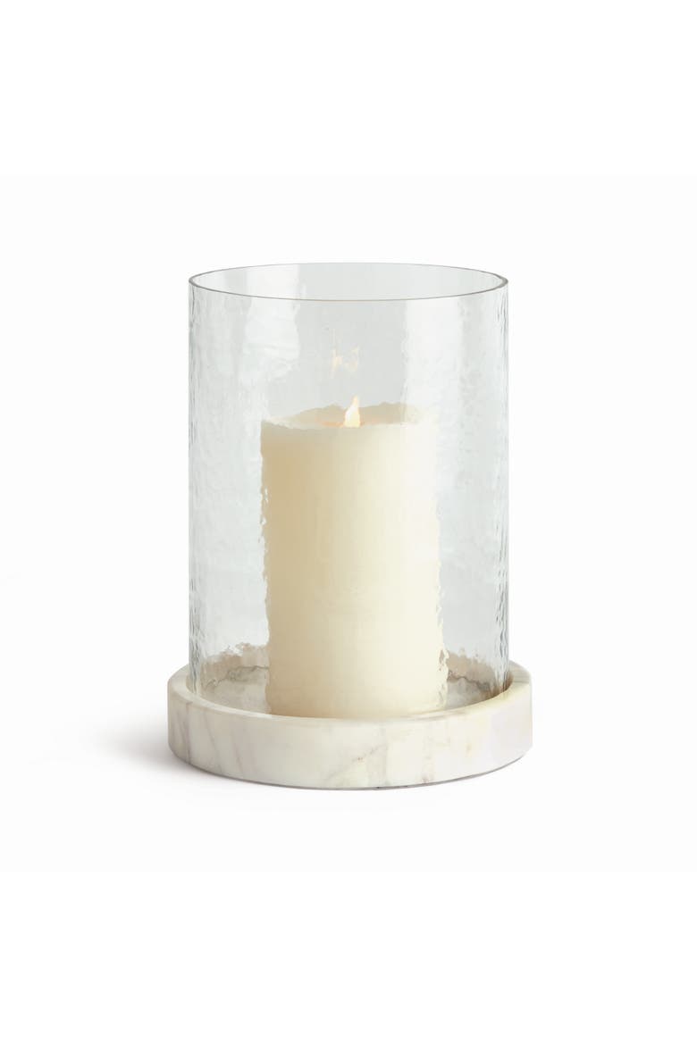 Claire Hurricane Candleholder, Main, color, White