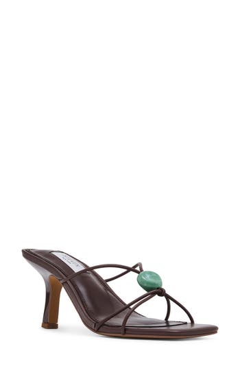 Steven New York Tish Slide Sandal in Brown at Nordstrom Rack, Size 5