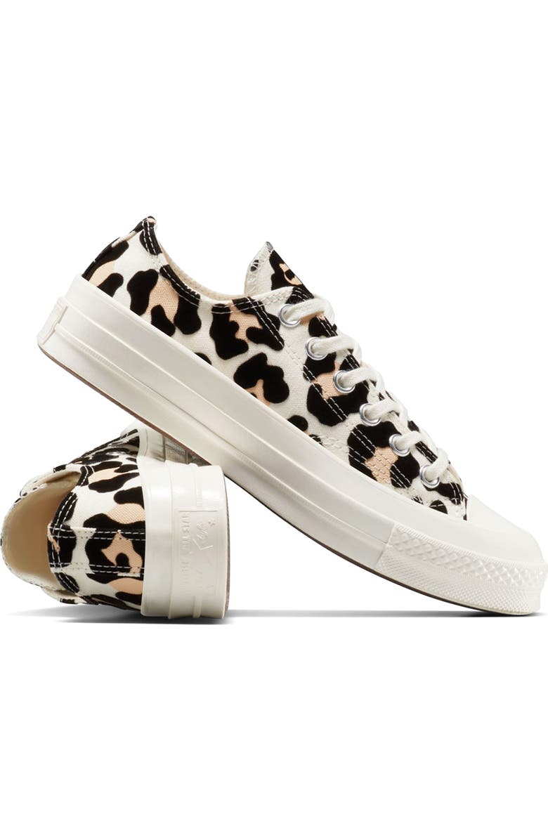 Converse Chuck Taylor<sup>®</sup> All Star<sup>®</sup> 70 Ox Low Top Sneaker, Alternate, color, Egret/ Black/ Coastal Dune