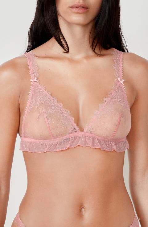 Allusion Ruffle Lace Bralette