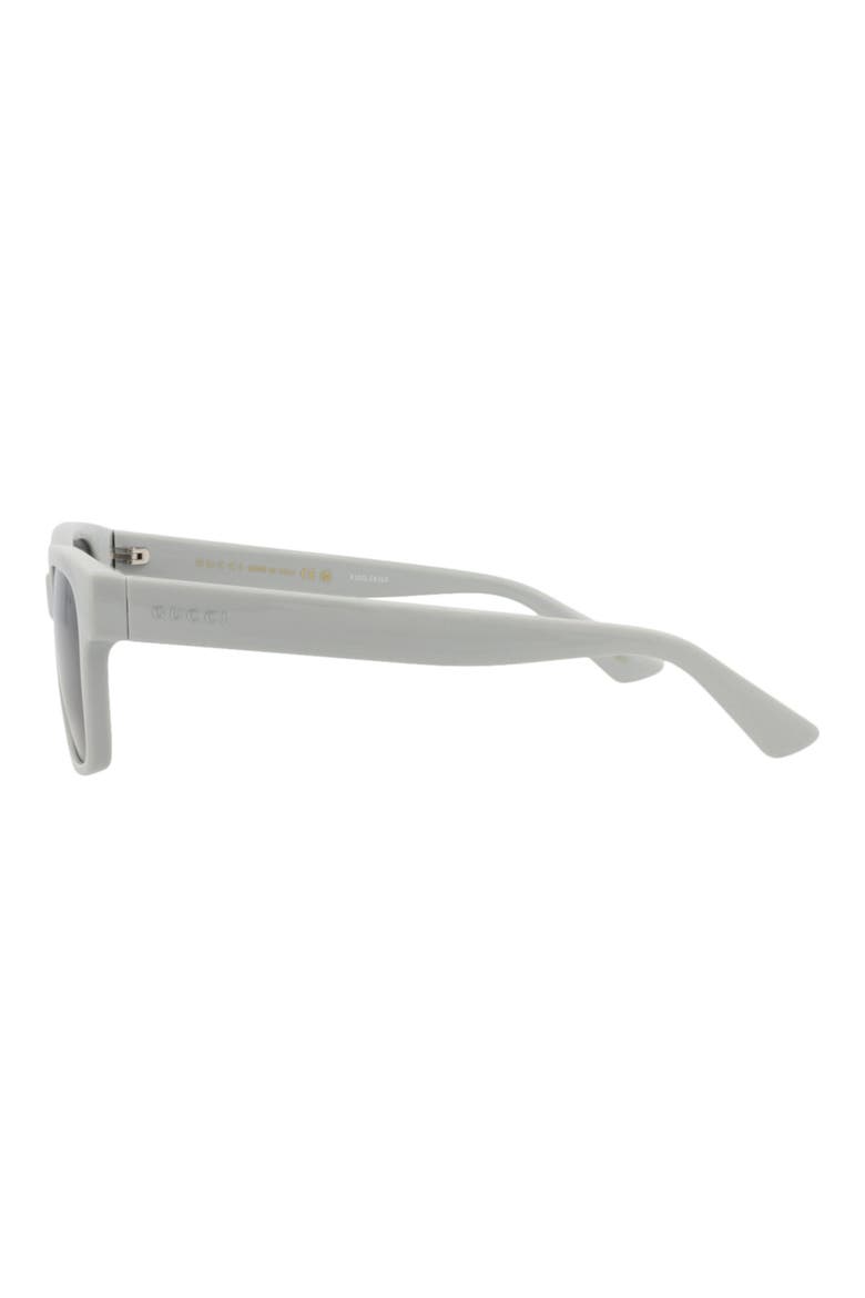 54mm Square Sunglasses, Alternate, color, GREY GREY GREY