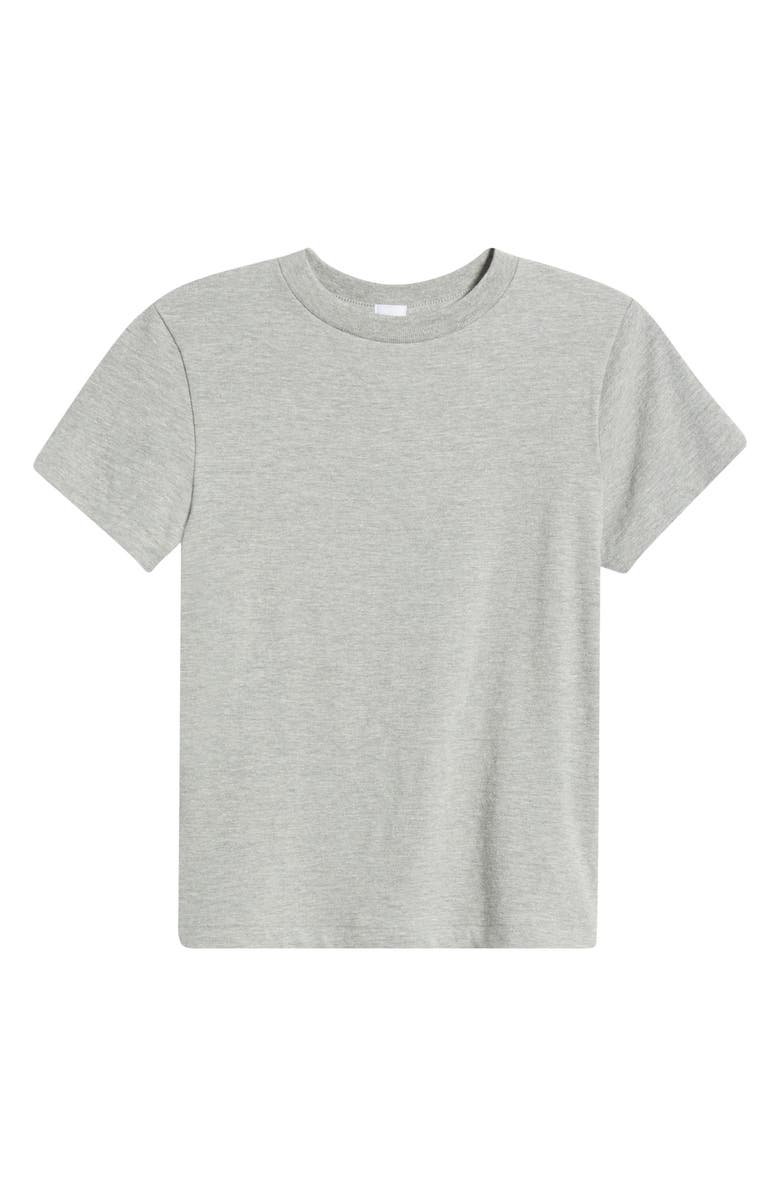 Re/Done Classic Crewneck T-Shirt, Alternate, color, Heather Grey