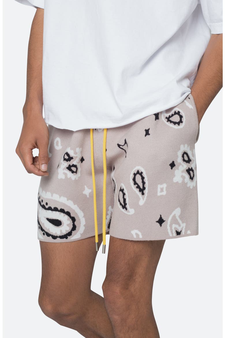 mnml Paisley Jacquard Knit Shorts (Men) | Nordstrom