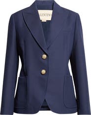 Valentino Garavani Solid Crepe Couture Sport Coat
