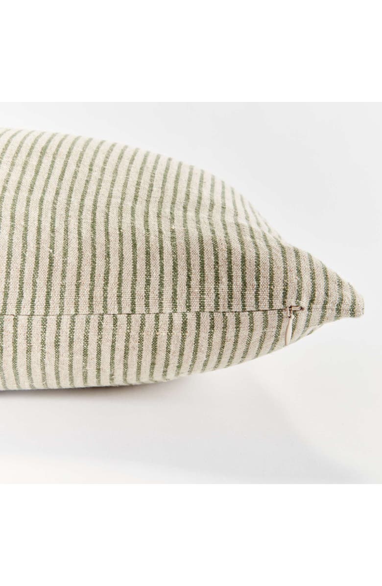 Napa Home & Garden Otis Pinstripe Lumbar Pillow, Alternate, color, Beige
