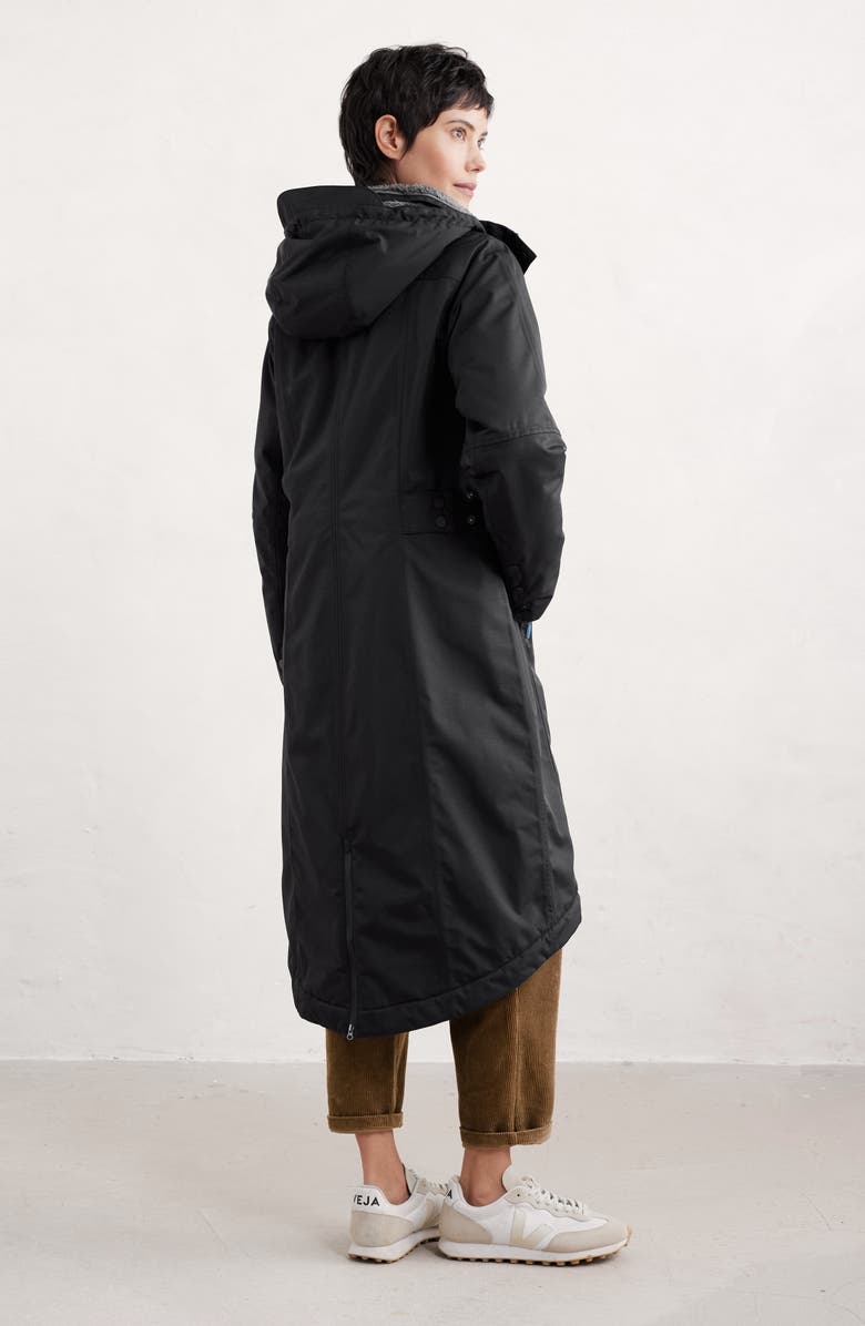 Seasalt Cornwall Janelle Waterproof Coat, Alternate, color, Black