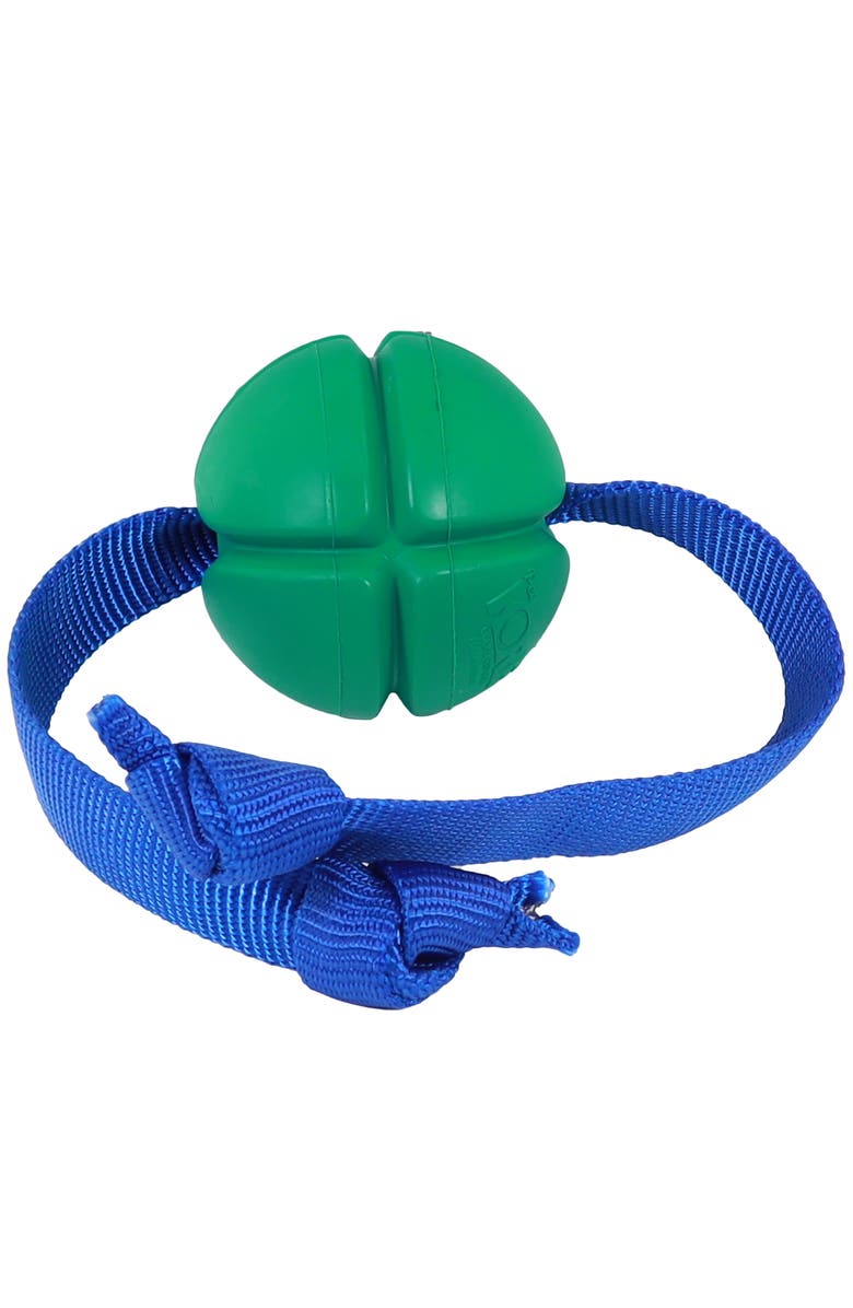 PetKORE FloTex Tug, Large, 3.25 Inches, Green, Rubber Dog Toy, Main, color, Green