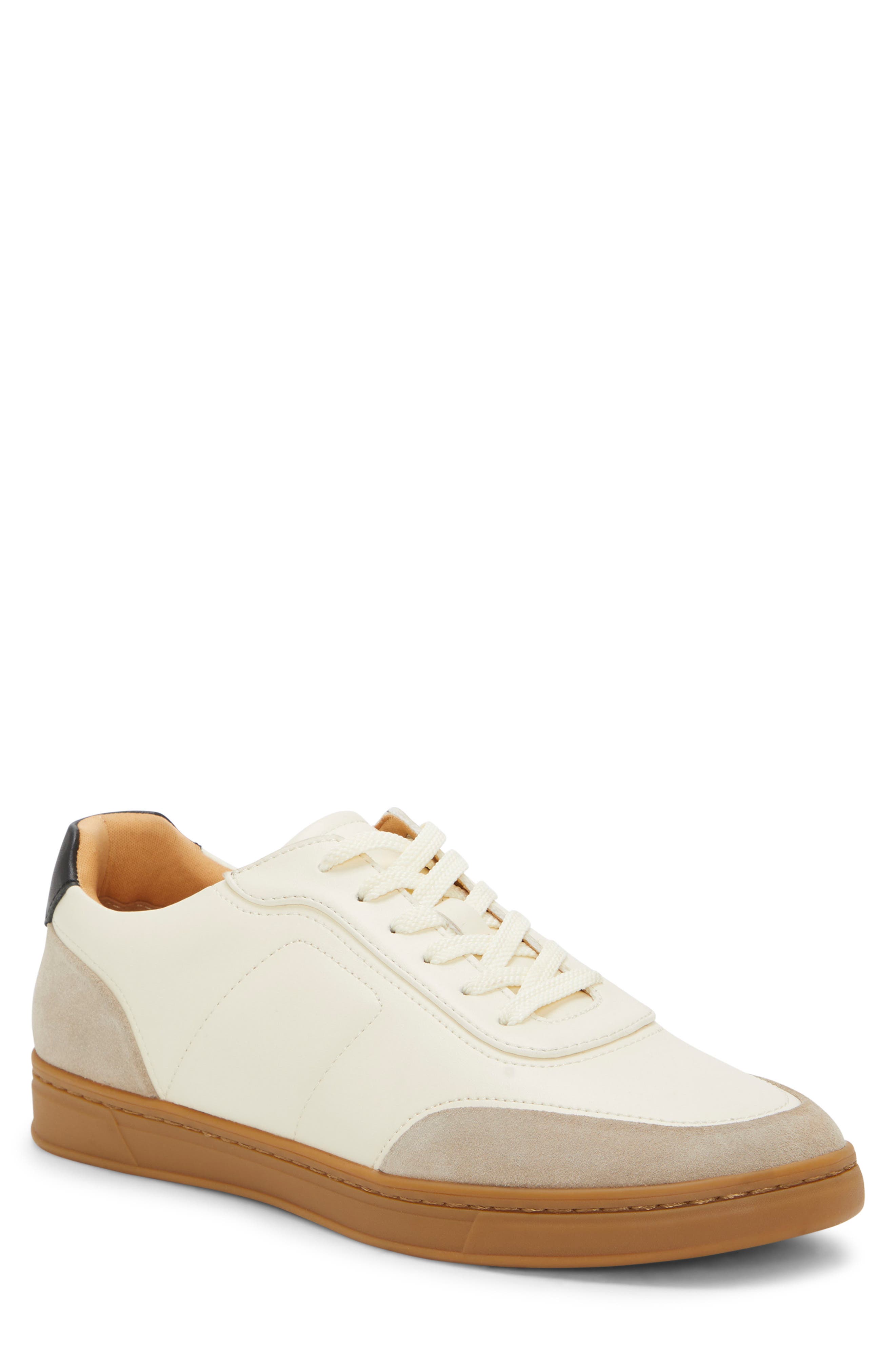 Bayrd Sneaker, Main, color, VANILLA/ LIME