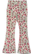 Mightly Organic Cotton Print Flare Leggings