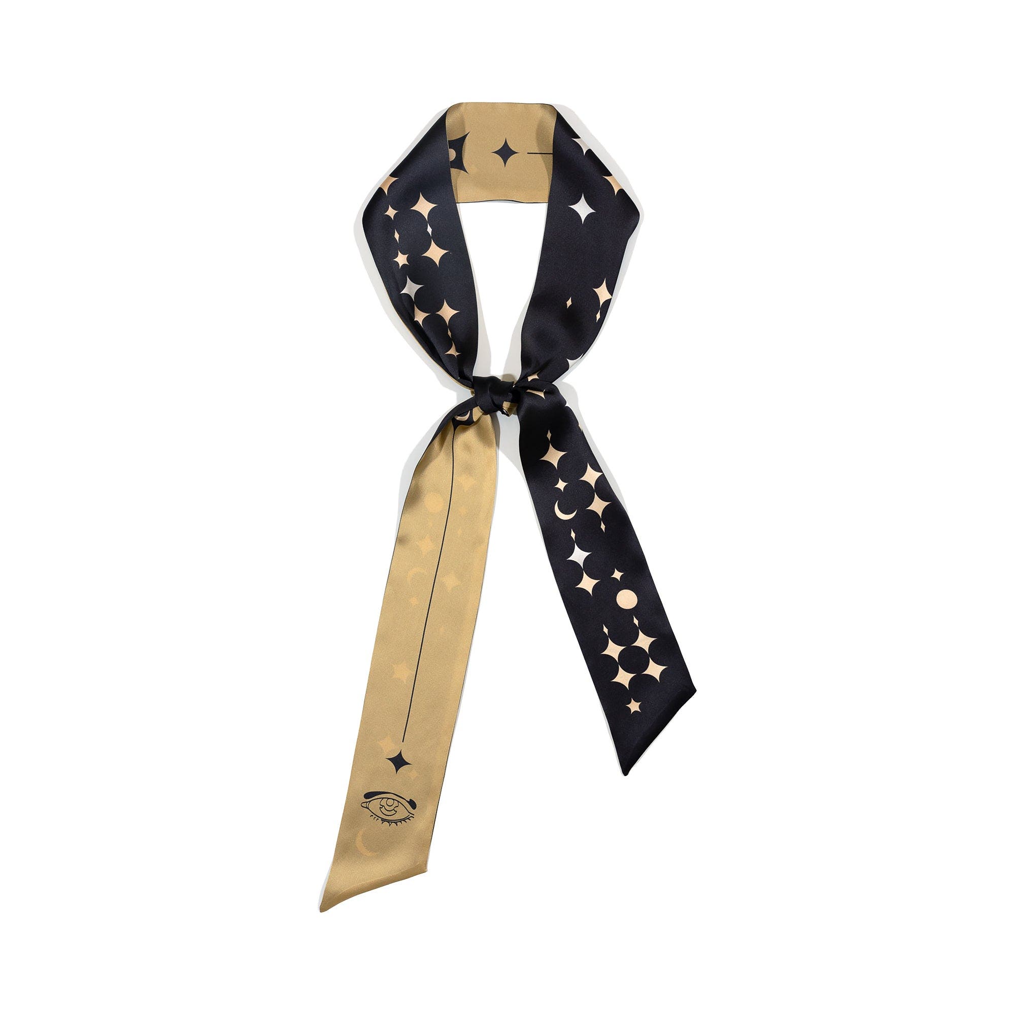 selected Gold and Black
