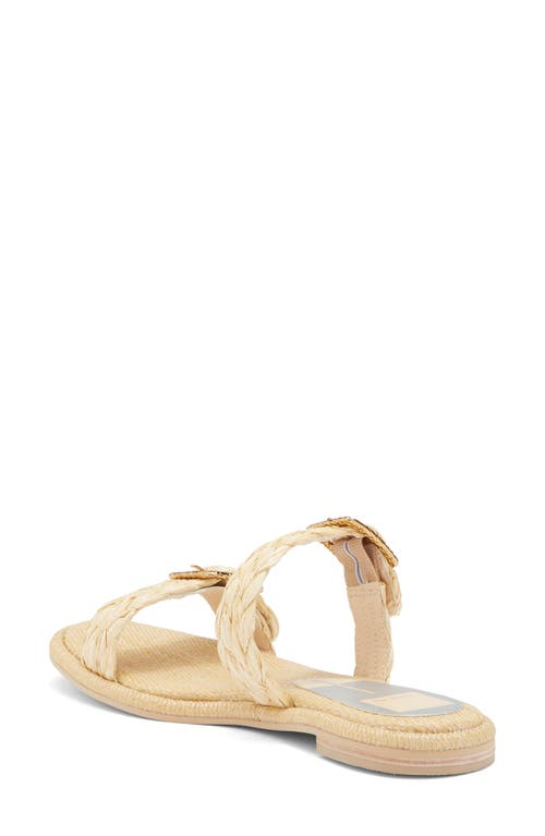 Dolce Vita Alaina Slide Sandal In Light Natural