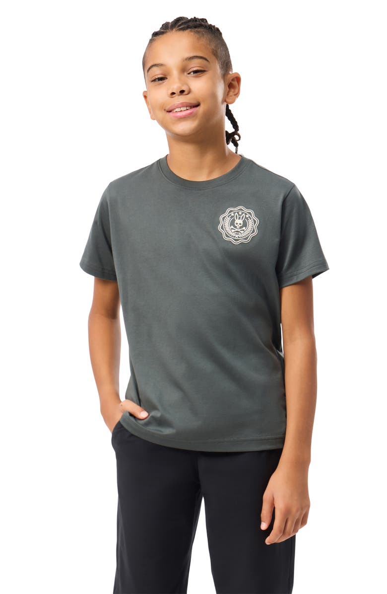 Psycho Bunny Kids' London Embroidered Logo T-Shirt, Alternate, color,