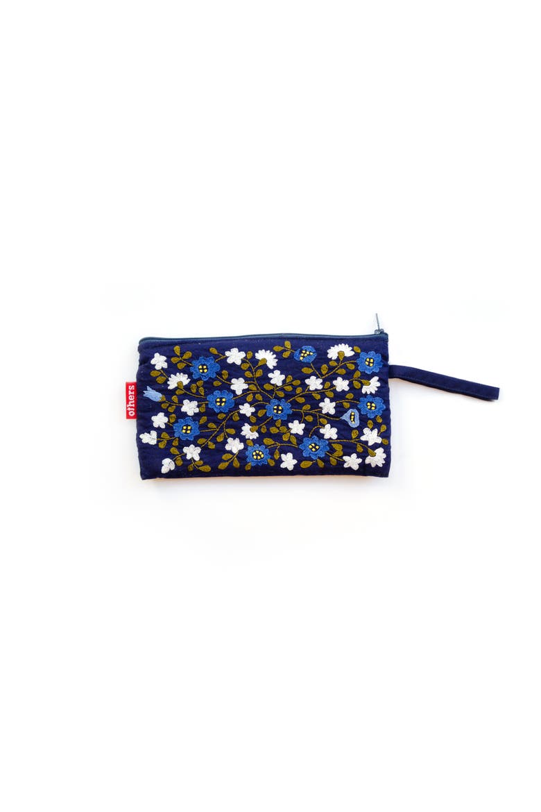 Wristlet Navy, Main, color, Navy Blue