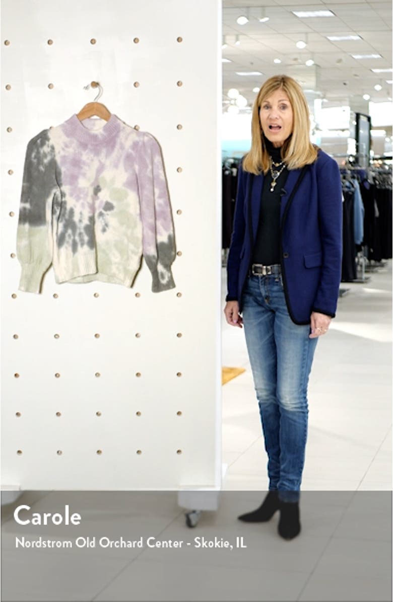 Tie Dye Puff Sleeve Sweater, sales video thumbnail
