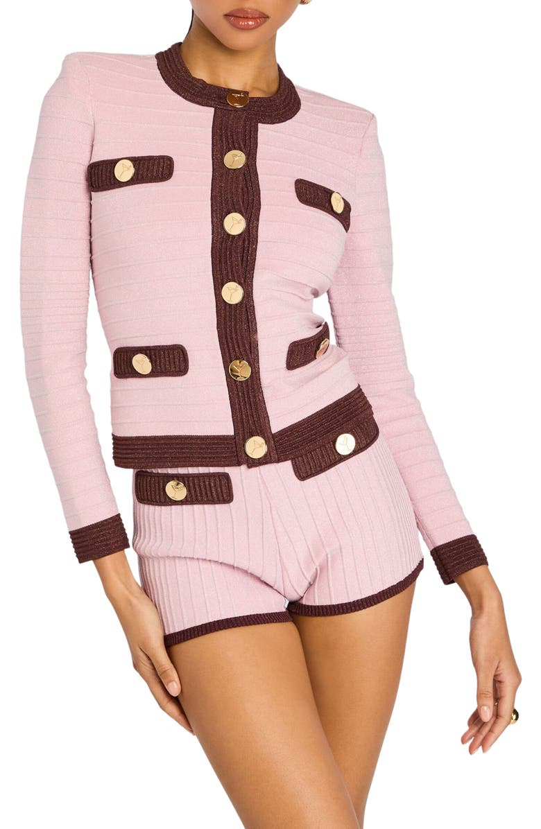 Retrofête Percy Bandage Knit Top, Alternate, color, 