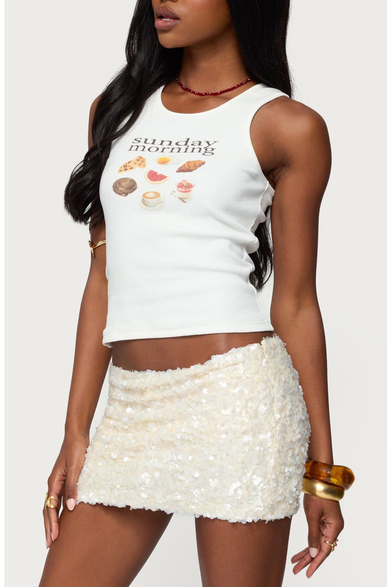 Sunday Morning Tank, Alternate, color, WHITE