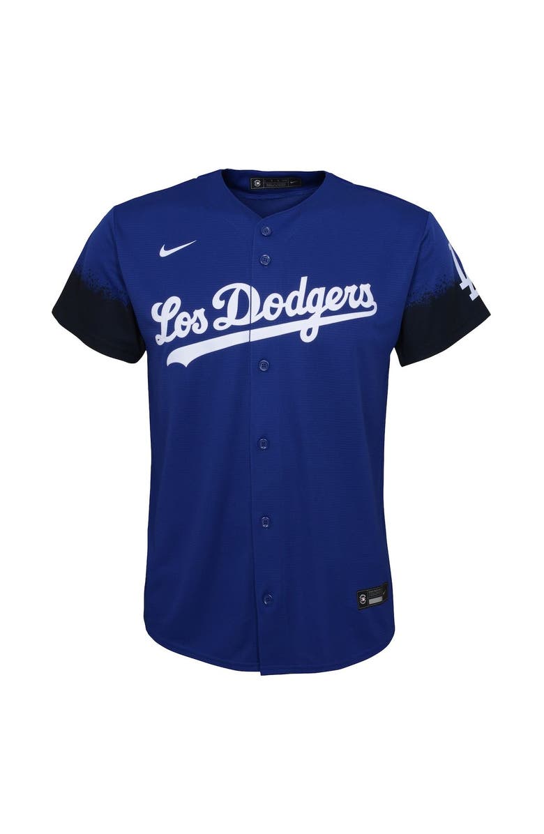 Nike Youth Nike Mookie Betts Royal Los Angeles Dodgers City Connect Replica Player Jersey, Alternate, color, 