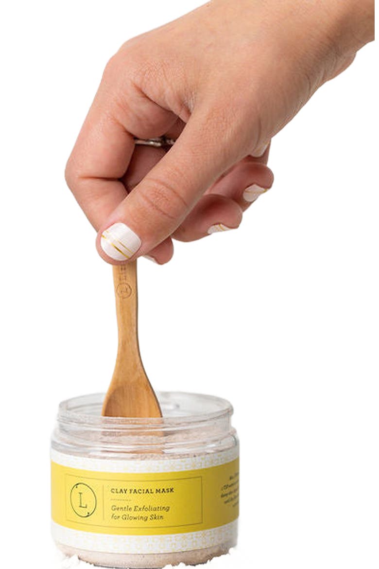 Natural Clay Facial Mask Exfoliating Mask Glowing Skin Mask, Main, color, None