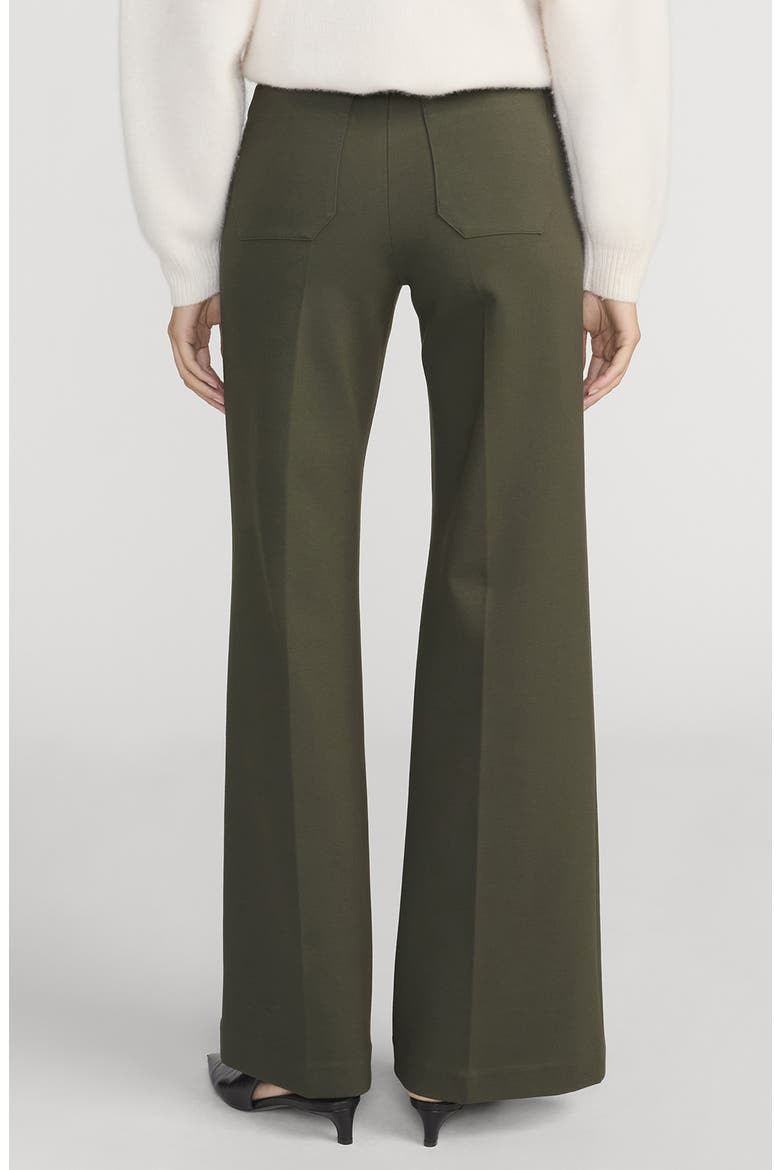 The Modernist High Waist Wide Leg Pants, Alternate, color, MILITARY GREEN