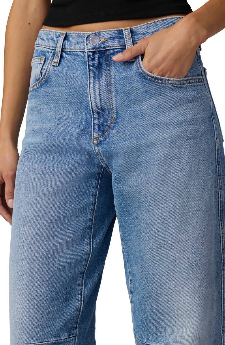 Joe's The Wilder High Waist Crop Relaxed Barrel Jeans, Alternate, color, Prevail