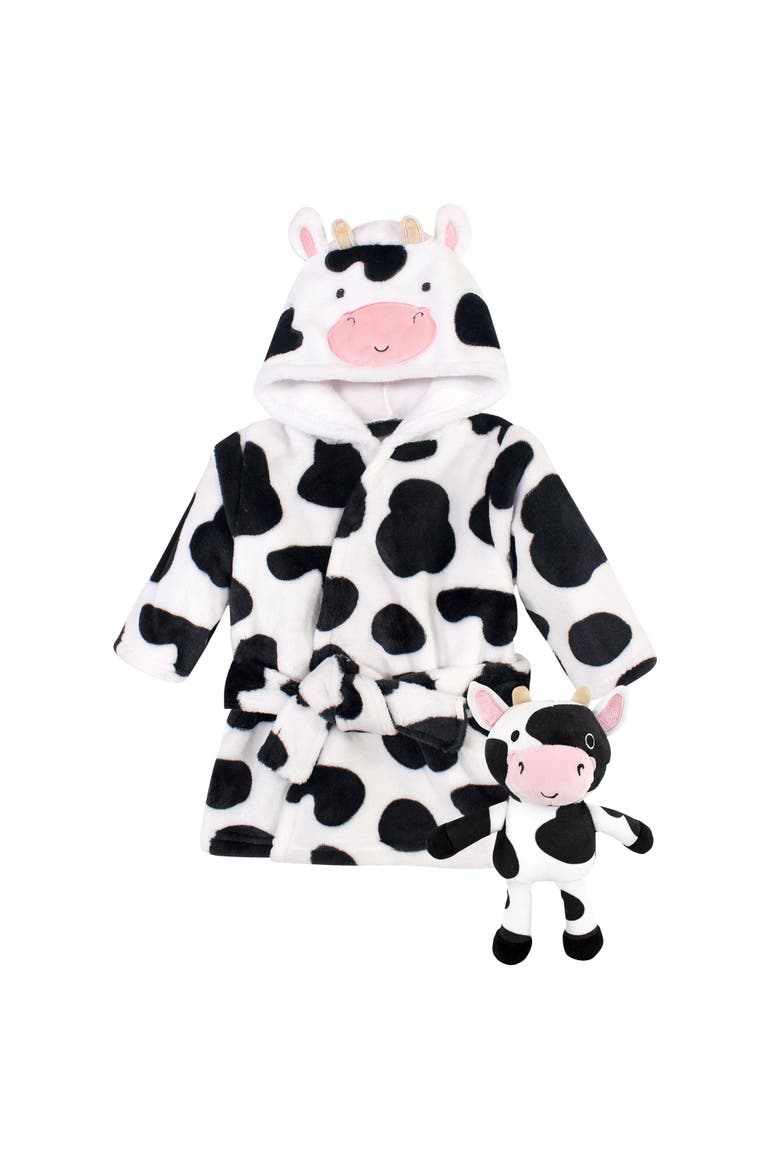 Cozy Robe & Playtime Buddy Set (baby), Main, color, Cow
