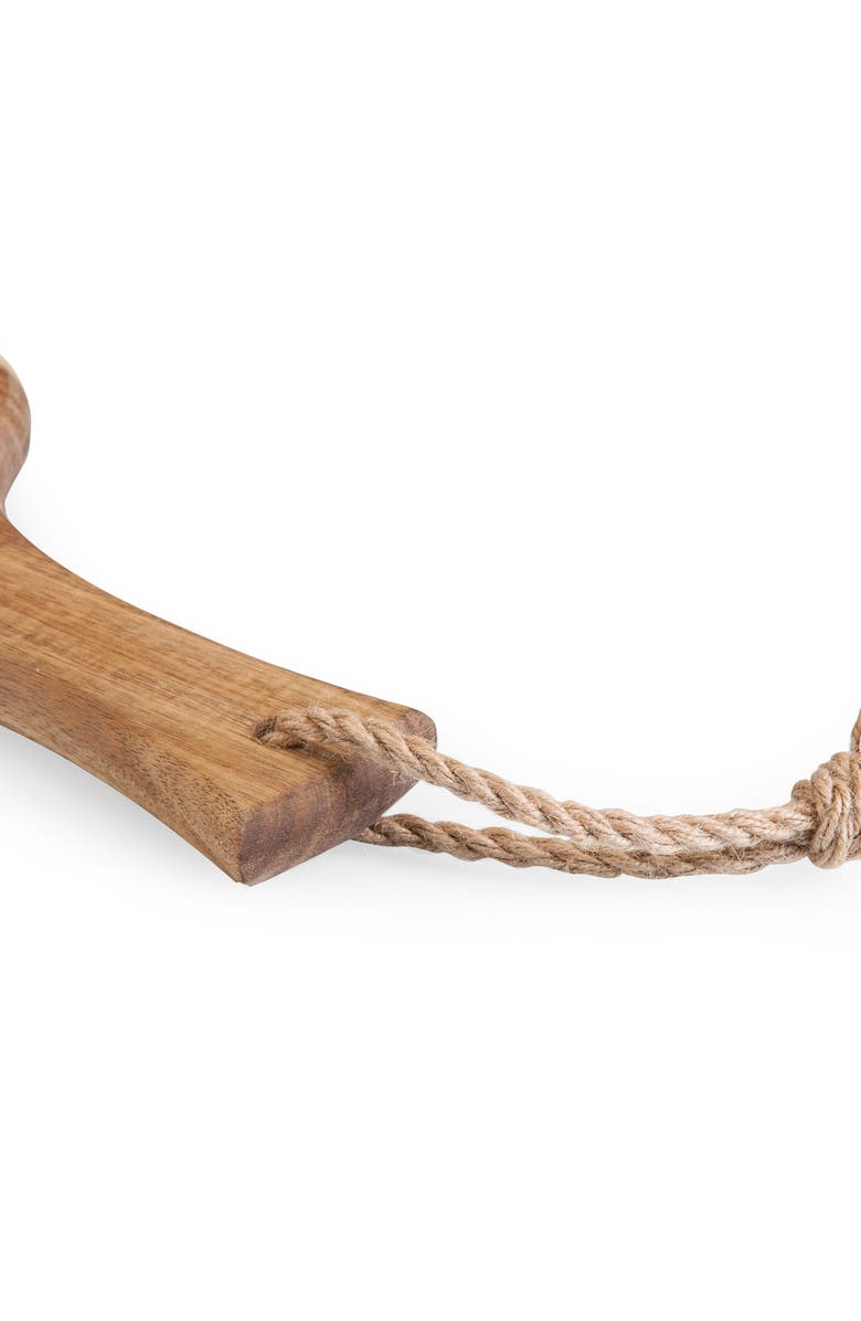 Toscana a Picnic Time Brand TOSCANA Artisan Acacia Serving Plank, Alternate, color, Brown