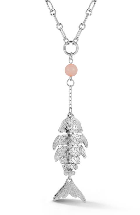 Fish Lariat Necklace