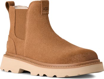 UGG Men\'s Tan Suede Chelsea Work Boots UGG Men main image 2