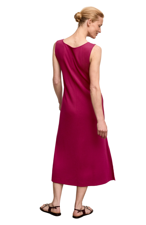 M.m.lafleur Milano Drape Dress In Purple