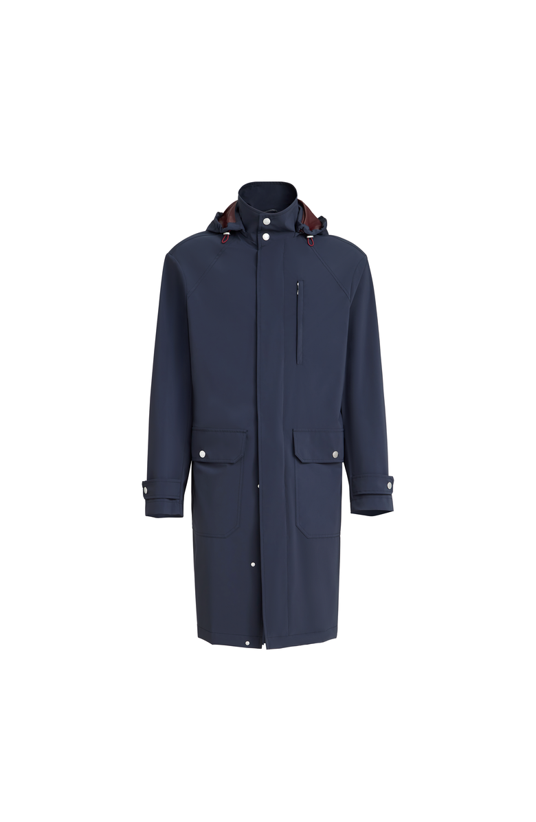 Brunello Cucinelli Unlined parka, Alternate, color, Navy Blue
