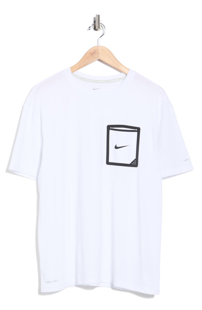 Nike Hydroguard Swim T-Shirt, Alternate, color, White