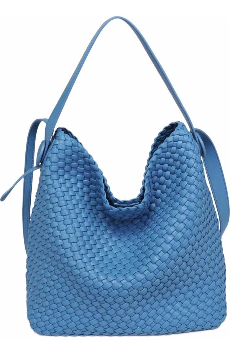 MODA LUXE Edith Hobo Bag, Main, color, Denim
