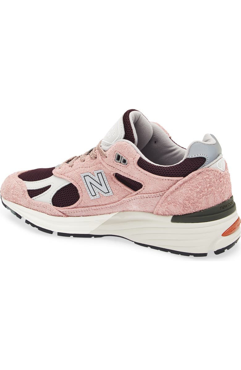 New Balance Gender Inclusive Made in UK 991 v2 Sneaker, Alternate, color, Deauville Mauve/ Fig