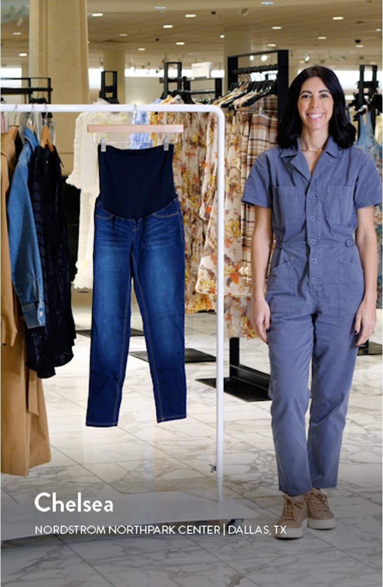 Butter Maternity Ankle Skinny Jeans, sales video thumbnail