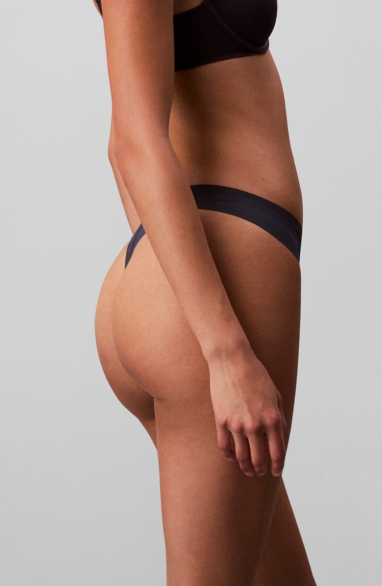 Calvin Klein Invisibles 3-Pack Thongs, Alternate, color, Casual Blue/Speakeasy/Cedar