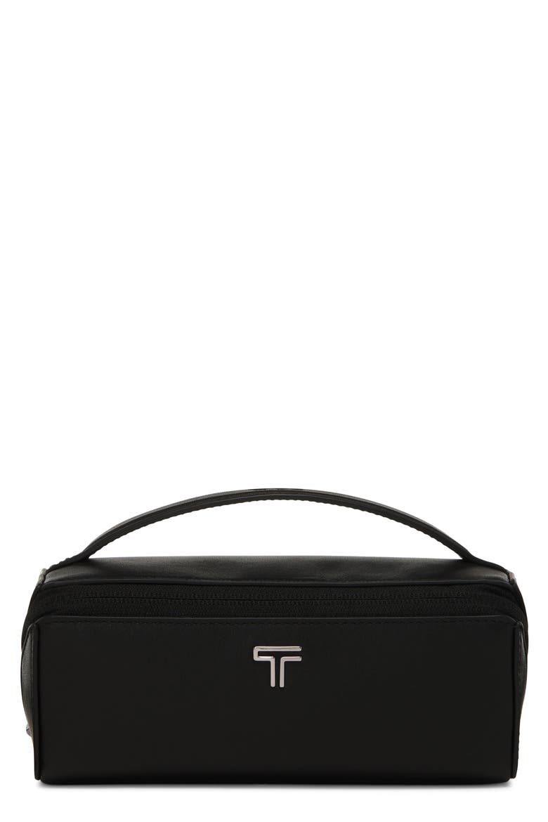 Belden Sunglasses Case, Main, color, BLACK/ GUNMETAL