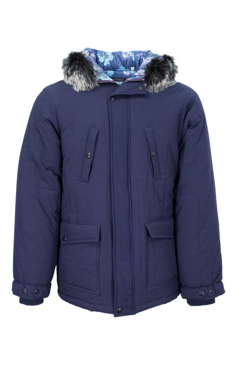 Duffy Quilted Ripstop Parka Jacket