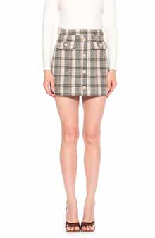 Alexia Admor Wrenley Classic Tweed Miniskirt