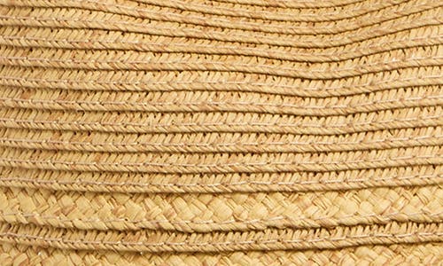 Melrose And Market Rolled Straw Cowboy Hat In Heather Tan