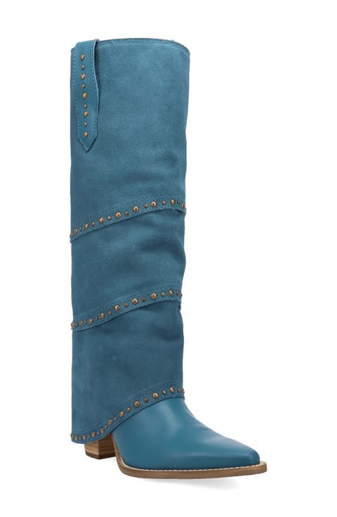 Texani Studded Knee High Boot