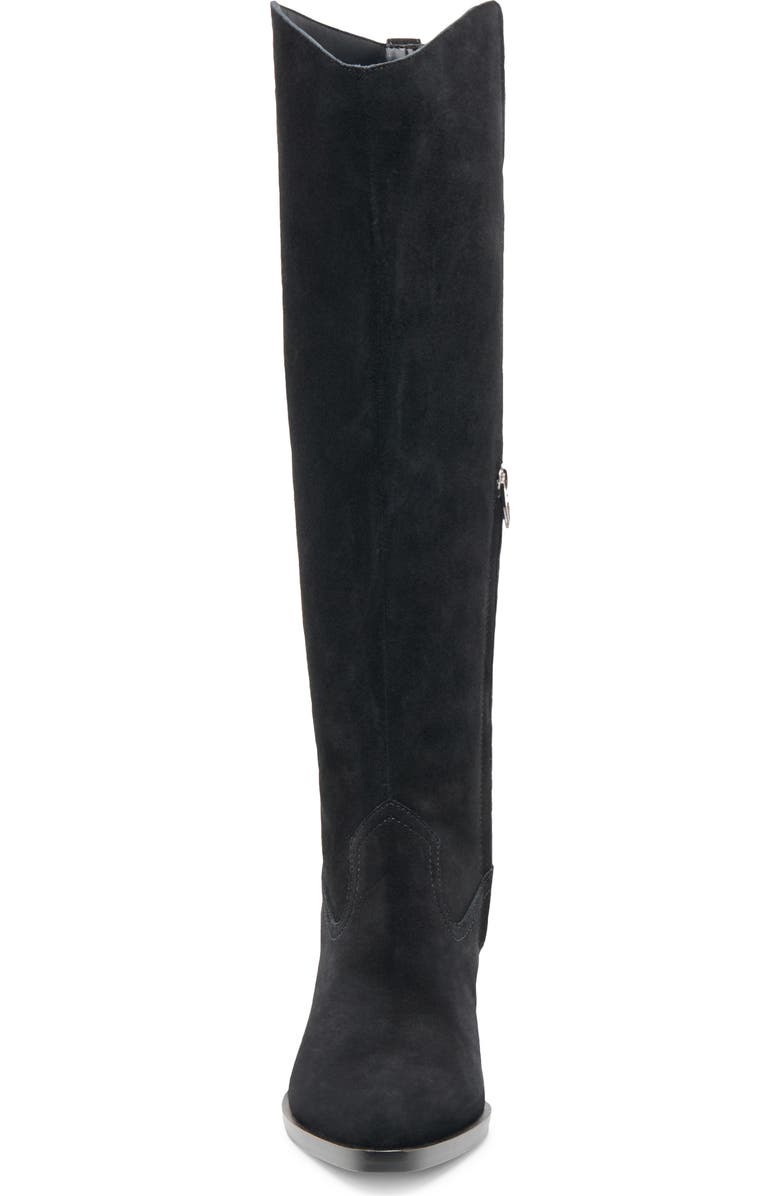 Dolce Vita Virona Water Resistant Boot, Alternate, color, Onyx Suede H2o