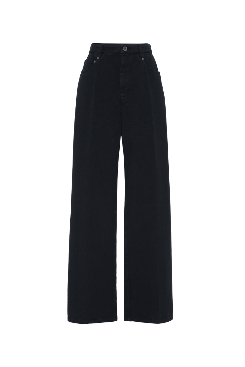 Relaxed trousers, Main, color, Black