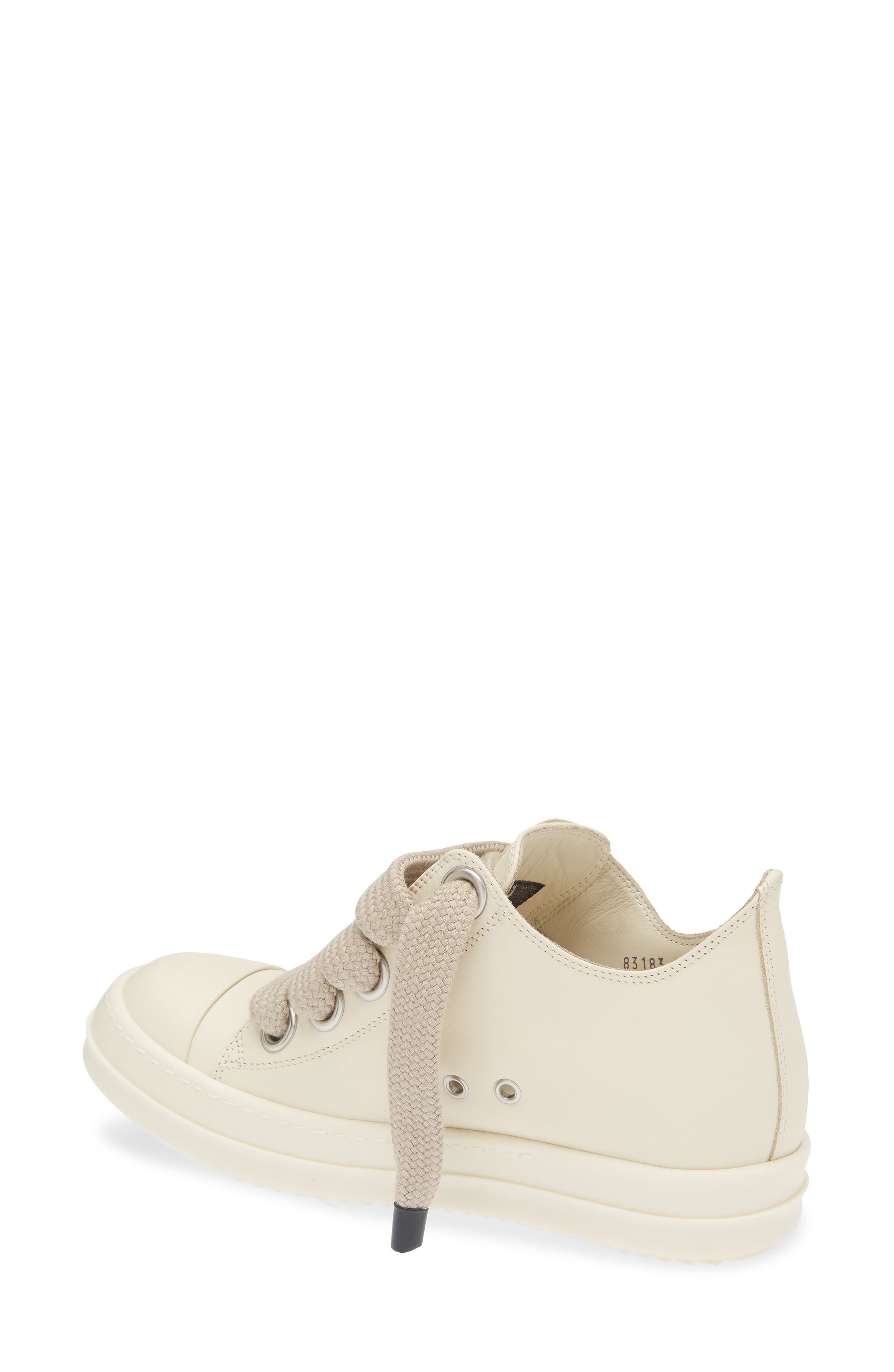 Jumbolace Low Top Sneaker, Alternate, color, MILK/ MILK/ MILK