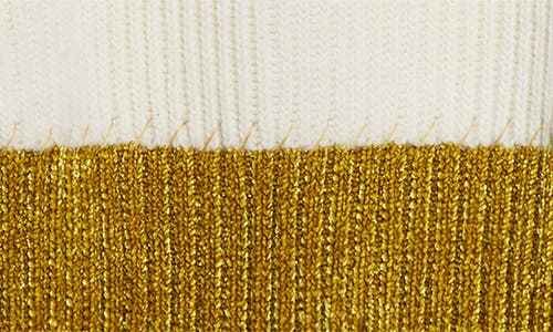 Marni Relaxed Fit Roundneck Knit Sweater With Ribbed Texture In Neutral