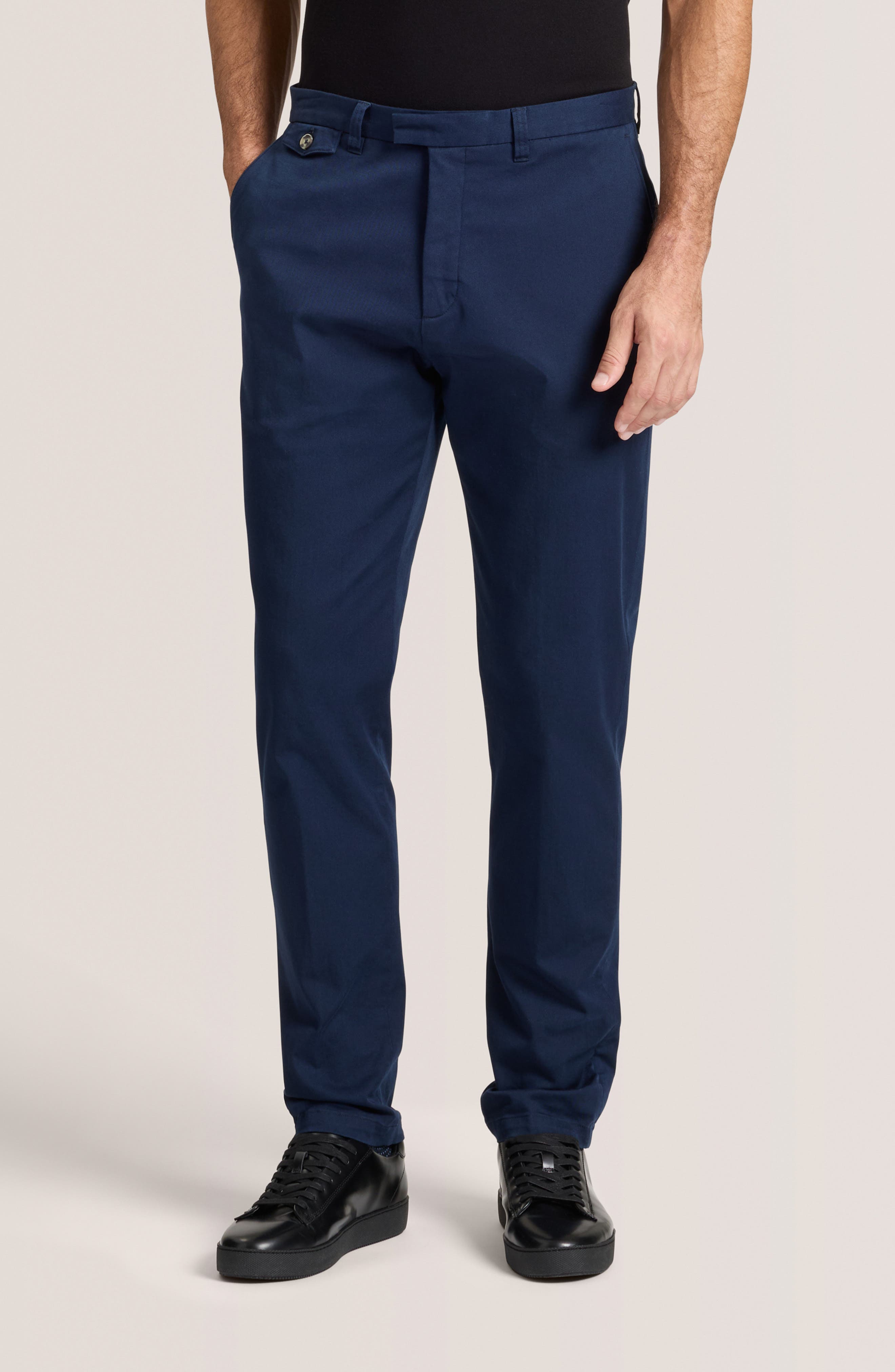 Ted Baker Heavy Stretch Cotton Twill Chino Pants