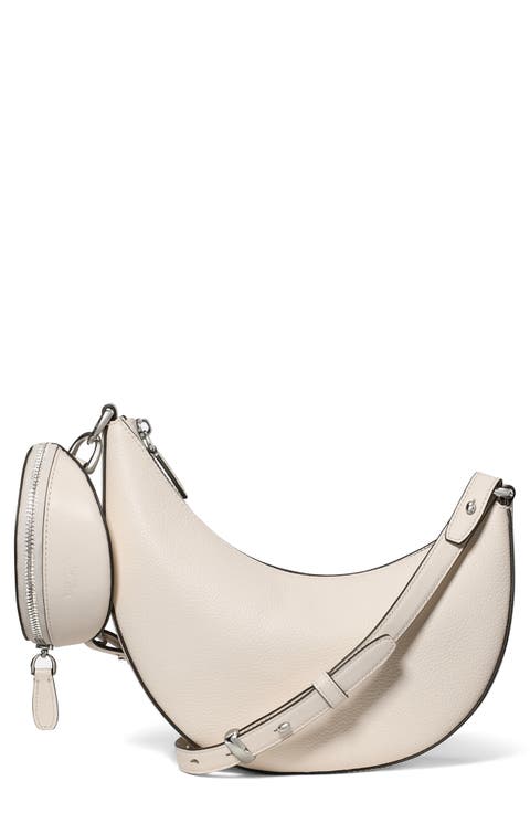 duo pebble leather crossbody bag